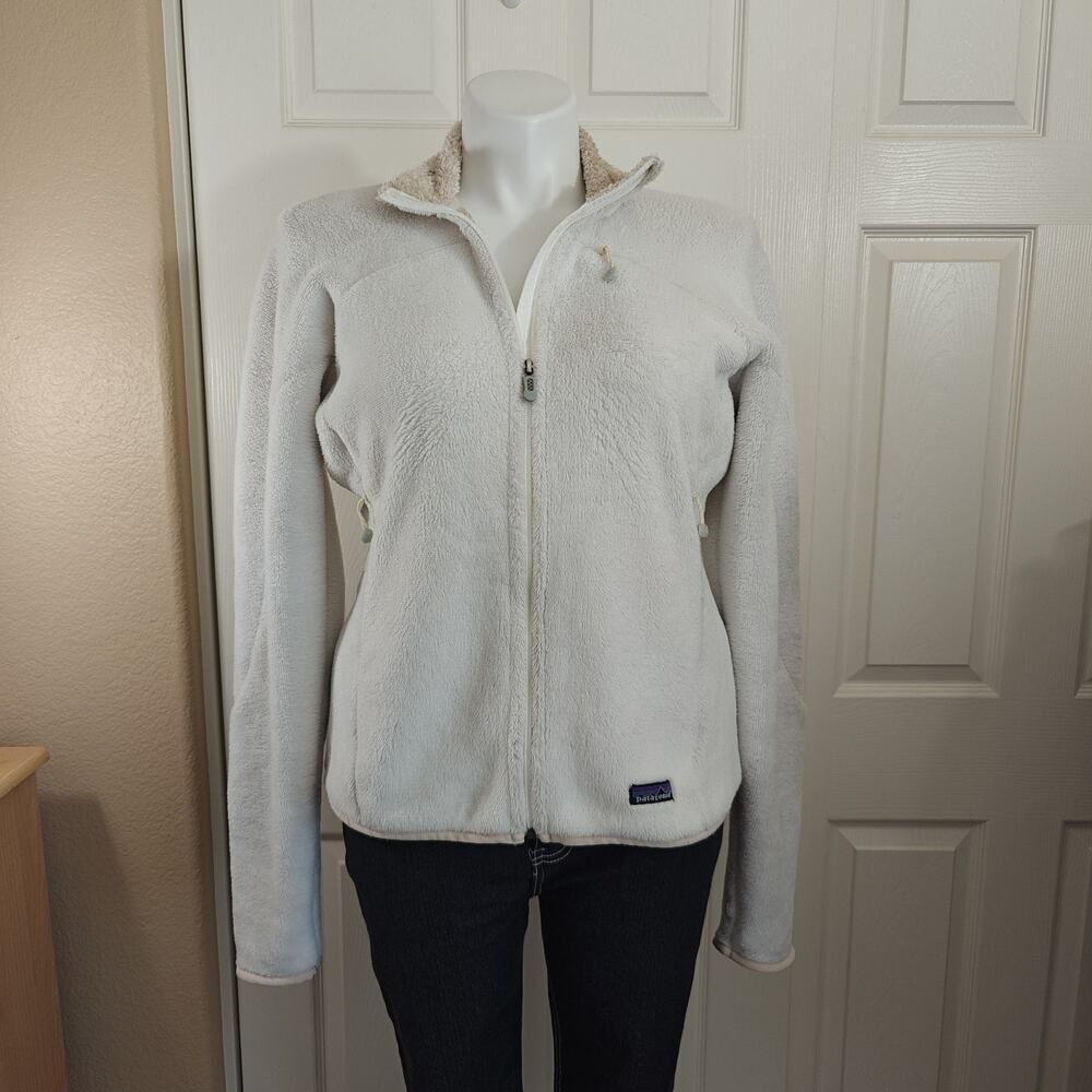 W's Patagonia Cream Regulator R4 Fleece Jacket sz L